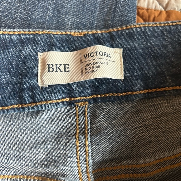 BKE Universal Fit Mid Rise Skinny Jeans 34x31.5 - Picture 3 of 4